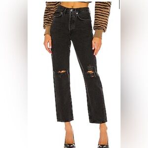 Agolde 90s Mid Rise Loose in Smokestack